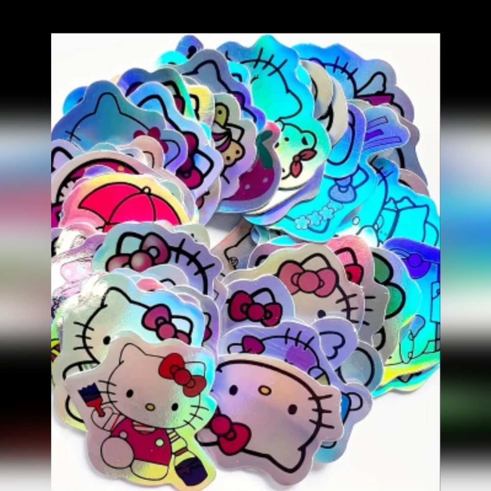 Holigrapic Hello Kitty Stickers